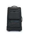 Piquadro 2-wheel Trolley In Black