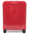 Piquadro 4 Wheel Cabin Suitcase In Red
