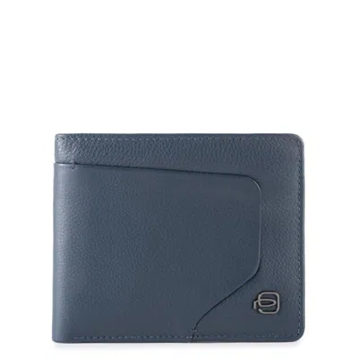 Piquadro , Akron, Wallet, With Detachable Document Holder, Blue, For Men Gwlp3