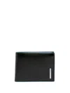 Piquadro B2 Revamp Bi-fold Leather Wallet In Black