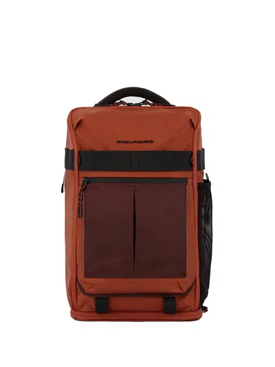Piquadro Backpack In Arancione