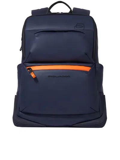 Piquadro Backpack For Computer And Ipad Pro 12.9" Bags In Blue