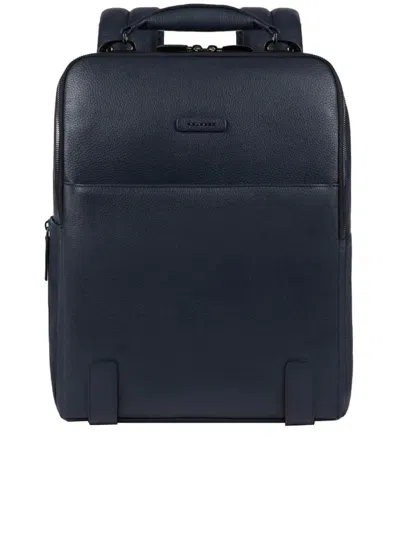 Piquadro Backpack For Pc And Ipad Bags In Blue