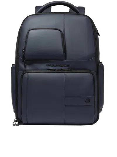 Piquadro Backpack For Pc And Ipad Bags In Blue