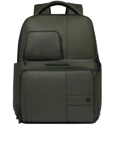 Piquadro Backpack For Pc And Ipad Bags In Green