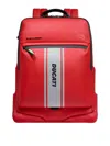 Piquadro Backpack For Pc And Ipad In Red