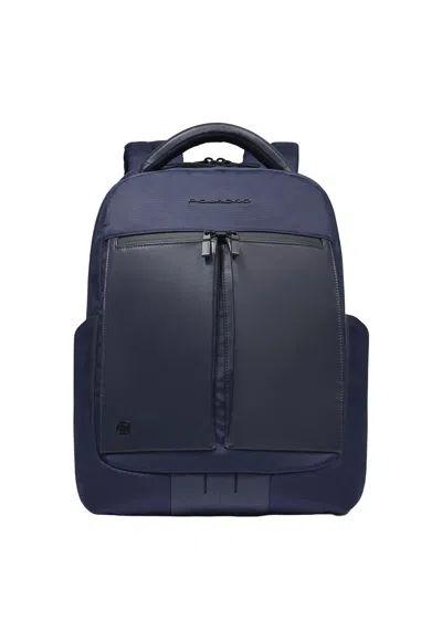 Piquadro Backpack Pc 15,6' Man  Ca6621s136-blu Blue