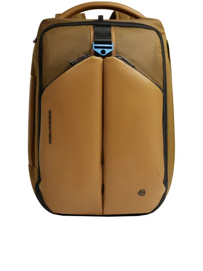 Piquadro Backpack With Laptop 17 In Brown