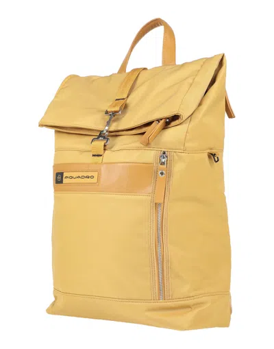 Piquadro Backpacks In Ocher