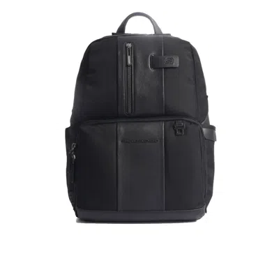 Piquadro , Bagmotic, Nylon, Backpack, Black, Laptop And Ipad Compartment, Ca3214br2bm/n, For Men, 29
