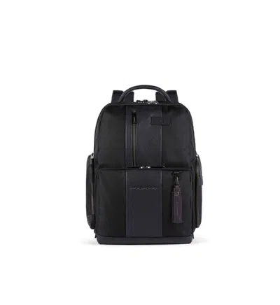 Piquadro , Bagmotic, Nylon, Backpack, Black, Laptop And Ipad Compartment, Ca4439br2bm/n, For Men, 29