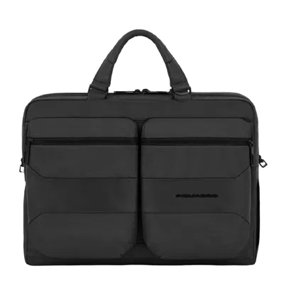 Piquadro Bags.. Black In Nero Neri E Grigi