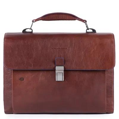 Piquadro Bags.. Dark Brown In Testa Di Moro Marroni