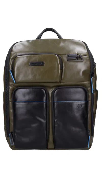 Piquadro Bags.. Green In Verde Blu E Verdi