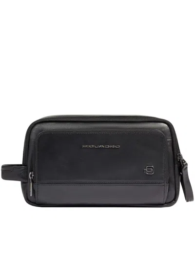 Piquadro Beauty Case Bags In Black