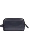 Piquadro Beauty Case Bags In Blue