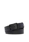 Piquadro Belt Man  Cu6665s135-n Black In Black