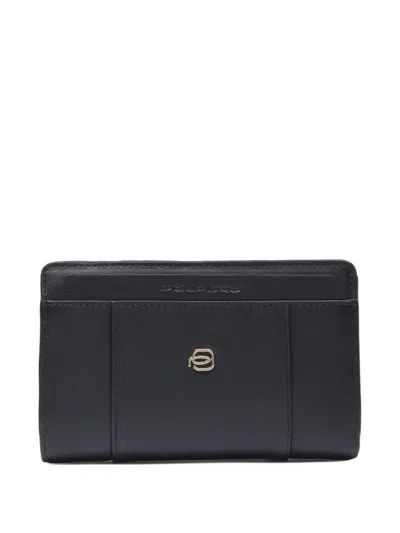 Piquadro Bi-fold Wallet In Black