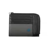 Piquadro Black Leather Men Wallet In Black