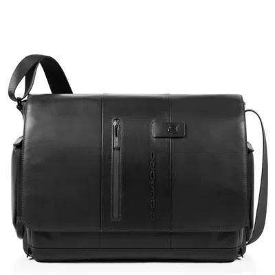 Piquadro Black Messenger Bag