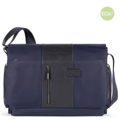 Piquadro Blue Messenger Bag