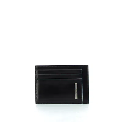 Piquadro , Blue Square, Genuine Leather, Card Holder, Pp2762b2r / N, Black, For Men Gwlp3