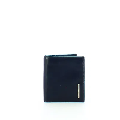 Piquadro , Blue Square, Polyester, Card Holder, Pp1518b2, Blue Authentic, Unisex Gwlp3