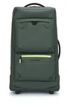 Piquadro Borsone Trolley 2 Ruote In Tessuto Riciclato In Ve