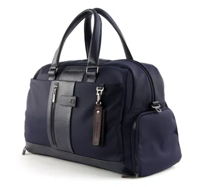 Piquadro , Brief 2, Synthetic Fabric, Handbag, Document Holder, Navy Blue, 48 X 30 X 23 Cm Gwlp3