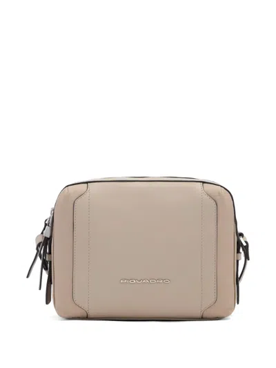 Piquadro Camera-case Crossbody Bag In Neutral