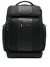 Piquadro Canvas Backpack In 黑色