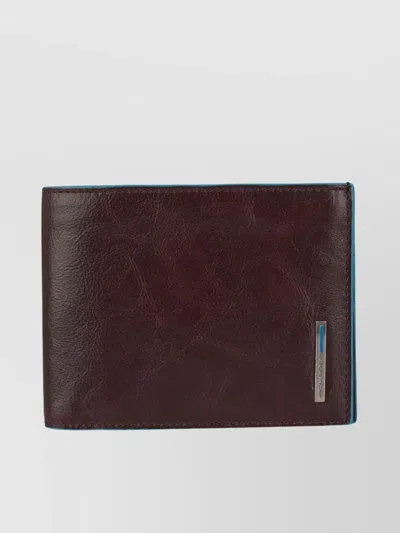 Piquadro Compact Leather Wallet For Men