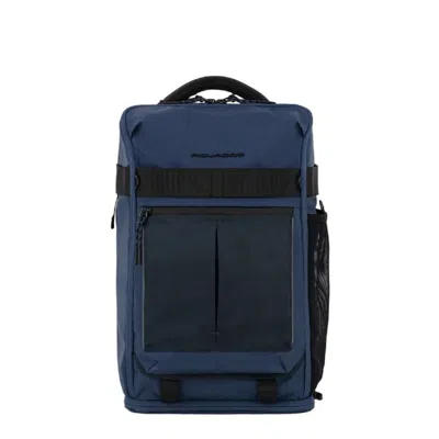 Piquadro Computer And Ipad Backpack In Blue