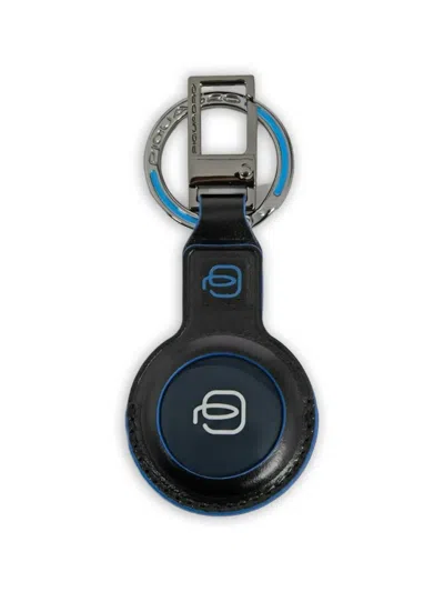 Piquadro Connequ 4.0 Keychain In Black