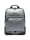 Piquadro Corner 2.0 Backpack In Silver