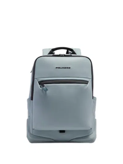 Piquadro Corner 2.0 Water-resistant Backpack In Gray