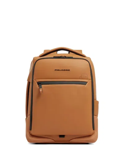 Piquadro Corner 2.0 Water-resistant Backpack In Purple