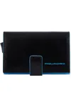 Piquadro Leather Cardholder