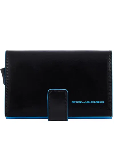 Piquadro Credit Card Holder Accessories In Blue