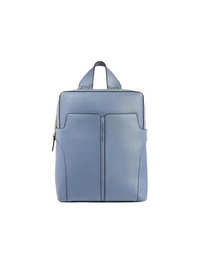 Piquadro Designer Men's Bags Men's Blue Backpack