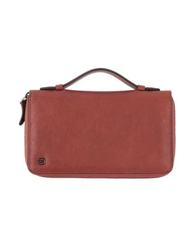 Piquadro Document Holder Brown Size - Leather