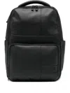 Piquadro Double-zip Backpack In Black
