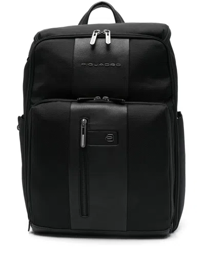 Piquadro Easyjet Backpack With 15.6" Pc Holder Bags In Black