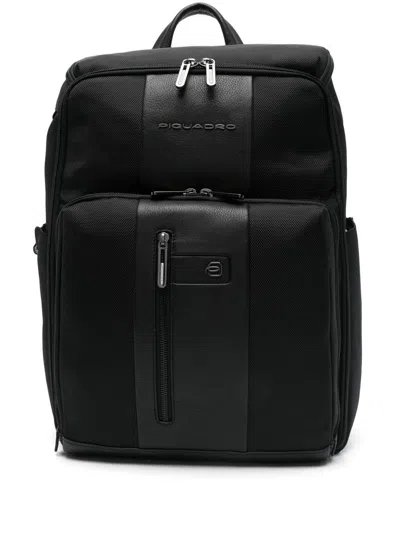 Piquadro Easyjet Backpack With 15.6" Pc Holder Bags In Black