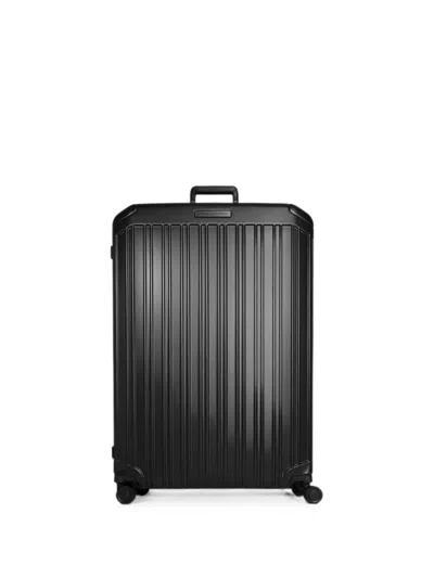 Piquadro Extra Large Pq-light Four-wheel Suitcase In Black