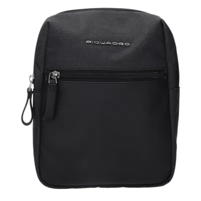 Piquadro Fabric Crossbody Women's Bags In Black