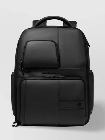 Piquadro Fast Check Expandable Pc Carry-on In Black