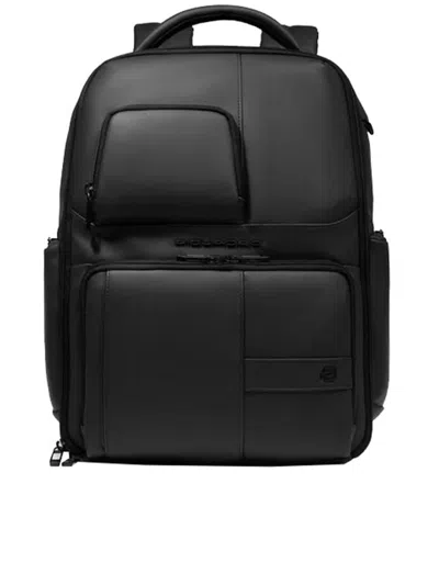 Piquadro Fast Chek Pc Backpack Bags In Black