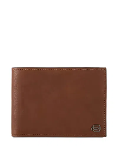 Piquadro Flip-up Wallet In Brown