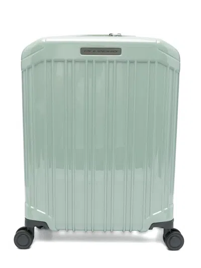 Piquadro Four-wheel Suitcase In Red